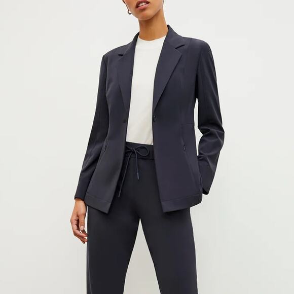 MM Lafleur Moreland Travel Blazer Origami Tech Tailored Suiting Academia 6 NWT - Picture 1 of 6